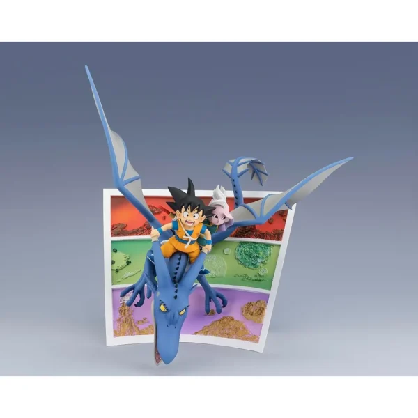 FIGURA SON GOKU Y KAIO-SAMA MINI DRAGON BALL DAIMA TAMASHII NATIONS
