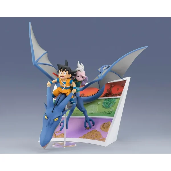 FIGURA SON GOKU Y KAIO-SAMA MINI DRAGON BALL DAIMA TAMASHII NATIONS