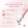 SÉRUM CONTORNO DE OJOS MEDICUBE SALMON PINK PEPTIDE EYE SERUM 1 OZ / 30 ML