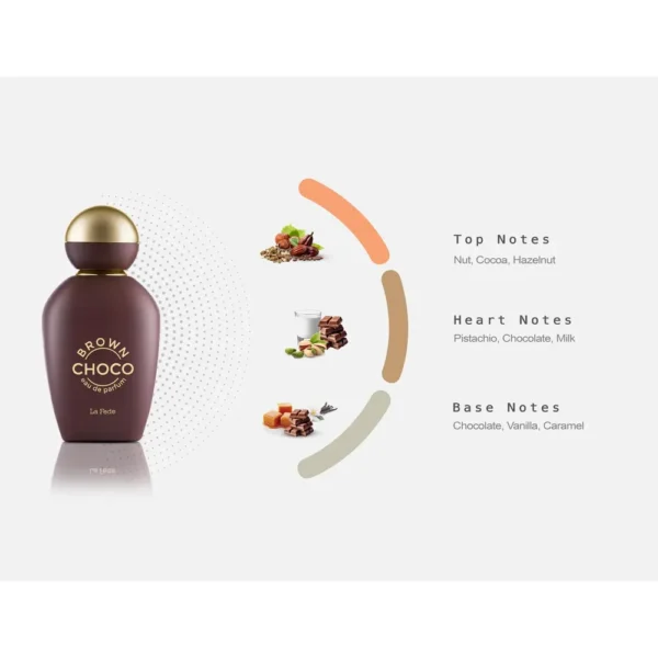 PERFUME KHADLAJ LA FEDE CHOCO BROWN EDP UNISEX 3.4 OZ / 100 ML