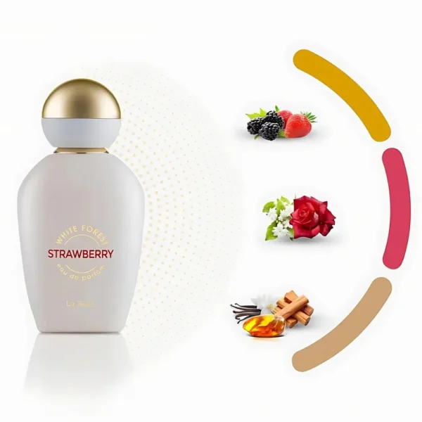 b0dwq9jggv_3_webp.webp PERFUME KHADLAJ LA FEDE WHITE FOREST STRAWBERRY EDP MUJER 3.4 OZ / 100 ML