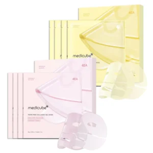 SET MEDICUBE PINK & GOLD JELLY MASK 8PZS