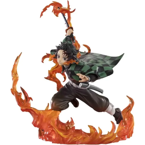 FIGURA TANJIRO Y RENGOKU DEMON SLAYER TAMASHII NATIONS