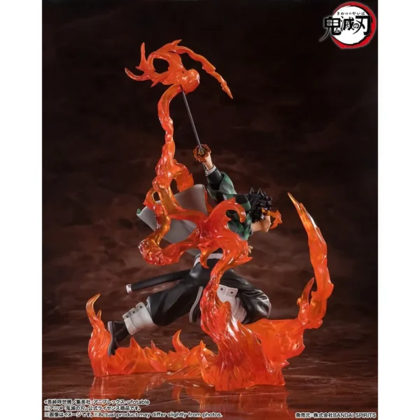 FIGURA TANJIRO Y RENGOKU DEMON SLAYER TAMASHII NATIONS