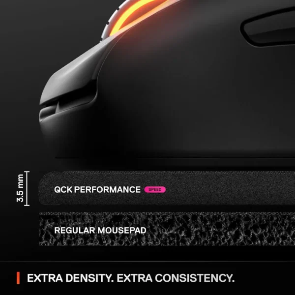 MOUSEPAD QCK XL SPEED PERFORMANCE STEELSERIES | NEGRO