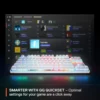 TECLADO ALÁMBRICO MECÁNICO APEX PRO TKL GEN 3 STEELSERIES | BLANCO