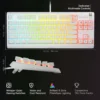 TECLADO ALÁMBRICO APEX 3 TKL STEELSERIES | BLANCO