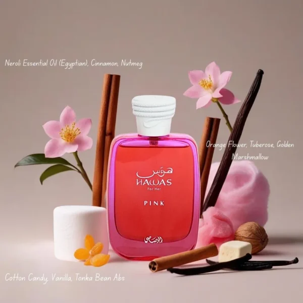 PERFUME RASASI HAWAS PINK EDP MUJER 3.4 OZ / 100 ML