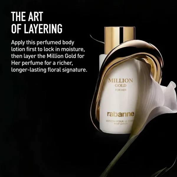 LOCIÓN CORPORAL RABANNE MILLION GOLD MUJER 6.8 OZ / 200 ML