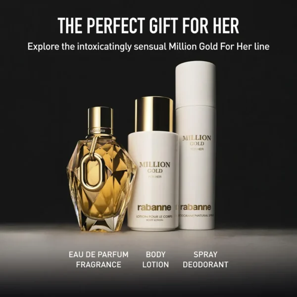 LOCIÓN CORPORAL RABANNE MILLION GOLD MUJER 6.8 OZ / 200 ML