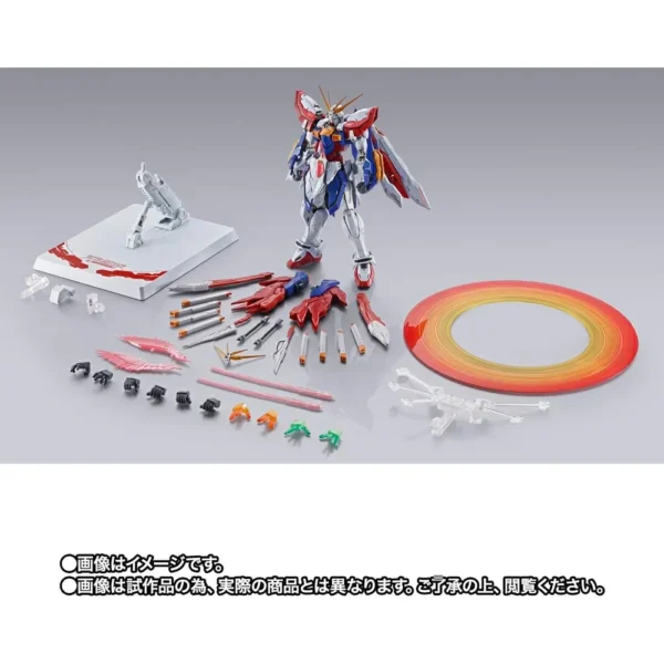FIGURA BURNING GUNDAM METAL BUILD TAMASHII NATIONS