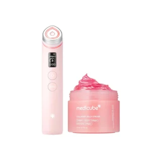 SET DÚO MEDICUBE BOOSTER PRO PINK & COLLAGEN JELLY CREAM Y NIACINAMIDA