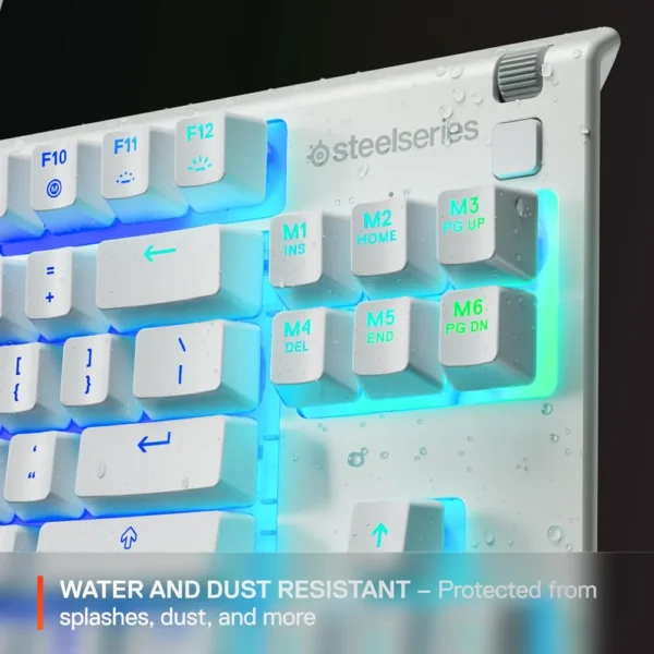 (REACONDICIONADO) TECLADO ALÁMBRICO APEX 3 TKL STEELSERIES | BLANCO