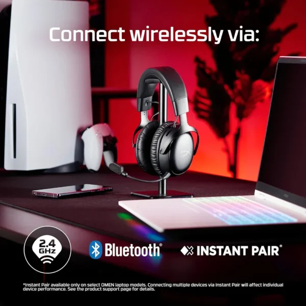 AUDÍFONOS INALÁMBRICOS HYPERX CLOUD III S | NEGRO