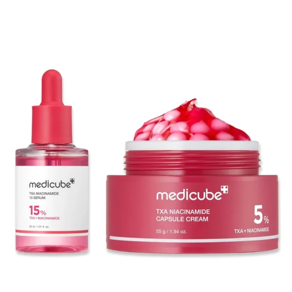 SET MEDICUBE TXA GLOW & CARE 2 PZS