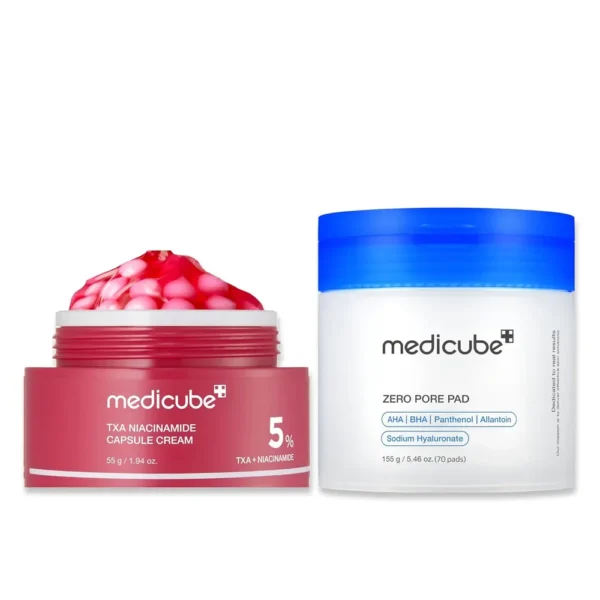 SET MEDICUBE CLEAR GLASS SKIN 2 PZS