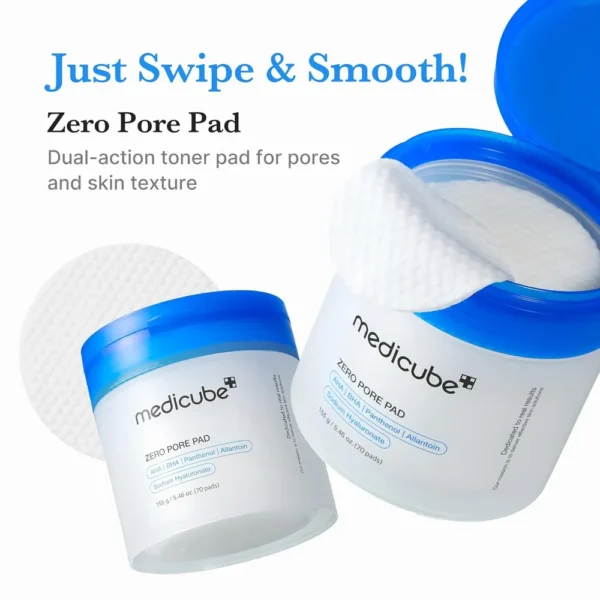 SET MEDICUBE CLEAR GLASS SKIN 2 PZS
