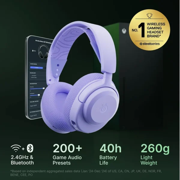 AUDÍFONOS INALÁMBRICOS ARCTIS NOVA 3X XBOX STEELSERIES