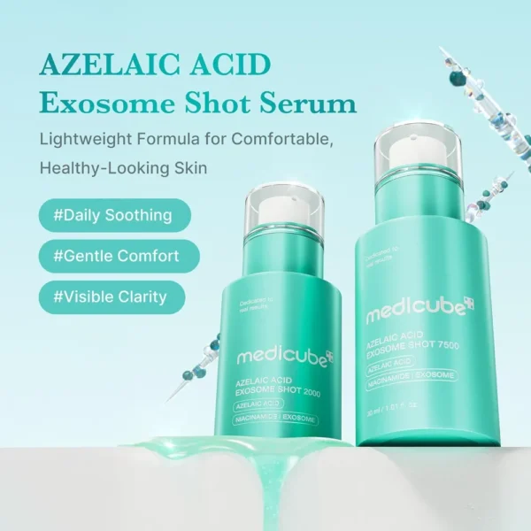 SUERO MEDICUBE EXOSOME SHOT AZELAIC ACID 2000 PPM 1 OZ / 30 ML