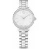 SWAROVSKI RELOJ MATRIX 3-LINK PARA MUJER | SILVE TONE