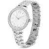 SWAROVSKI RELOJ MATRIX 3-LINK PARA MUJER | SILVE TONE