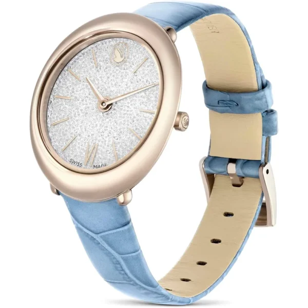SWAROVSKI RELOJ IMBER PARA MUJER | BLUE / CHAMPAGNE GOLD-TONE