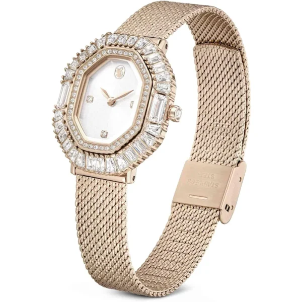 b0fb6ny74d_1_webp.webp SWAROVSKI RELOJ MATRIX OCTAGON PARA MUJER | CLEAR CRYSTAL, GOLD-TONE FINISH