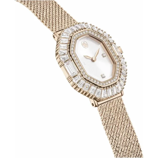 b0fb6ny74d_4_webp.webp SWAROVSKI RELOJ MATRIX OCTAGON PARA MUJER | CLEAR CRYSTAL, GOLD-TONE FINISH