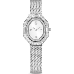 SWAROVSKI RELOJ MATRIX OCTAGON PARA MUJER | CLEAR CRYSTAL, STAINLESS STEEL FINISH