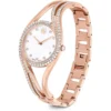 SWAROVSKI RELOJ HYPERBOLA BANGLE PARA MUJER | ROSE GOLD TONE