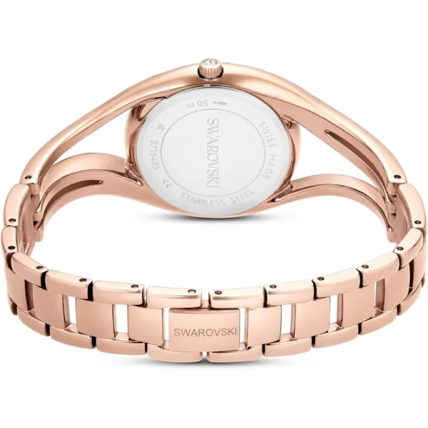 SWAROVSKI RELOJ HYPERBOLA BANGLE PARA MUJER | ROSE GOLD TONE