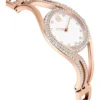 SWAROVSKI RELOJ HYPERBOLA BANGLE PARA MUJER | ROSE GOLD TONE