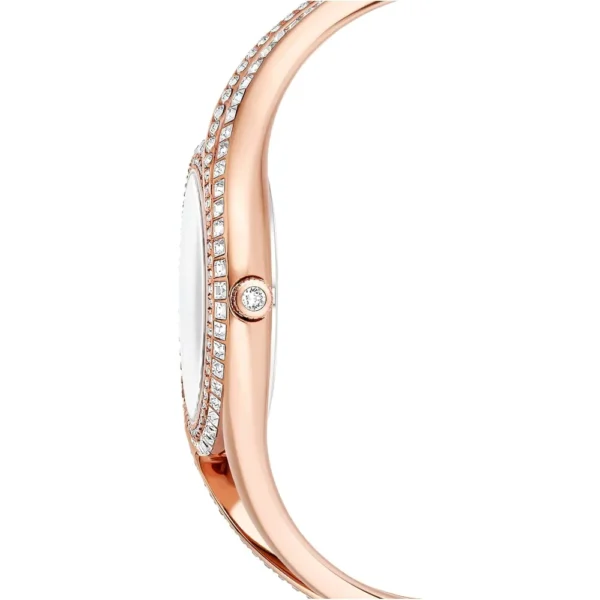 SWAROVSKI RELOJ HYPERBOLA BANGLE PARA MUJER | ROSE GOLD TONE