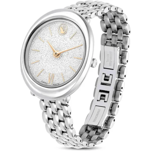 SWAROVSKI RELOJ SUIZA IMBER BRAZALETE DE METAL PARA MUJER | SILVER TONE