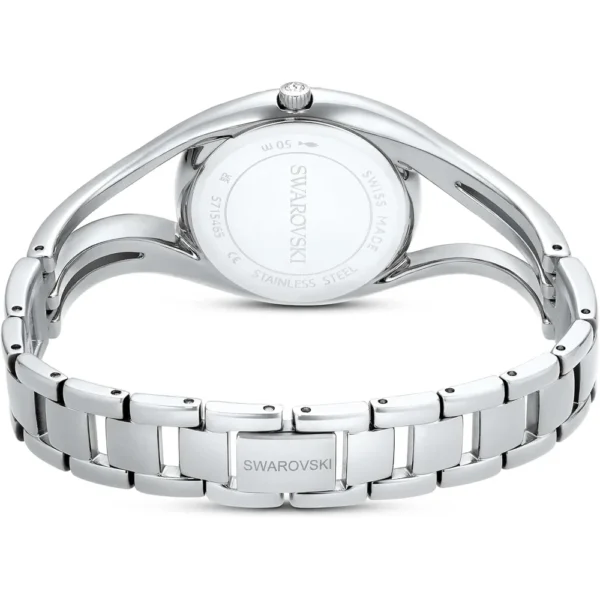 SWAROVSKI RELOJ HYPERBOLA BANGLE PARA MUJER | SILVER TONE