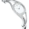 SWAROVSKI RELOJ HYPERBOLA BANGLE PARA MUJER | SILVER TONE
