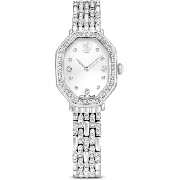 SWAROVSKI RELOJ DEXTERA OCTAGON PARA MUJER | SILVER TONE