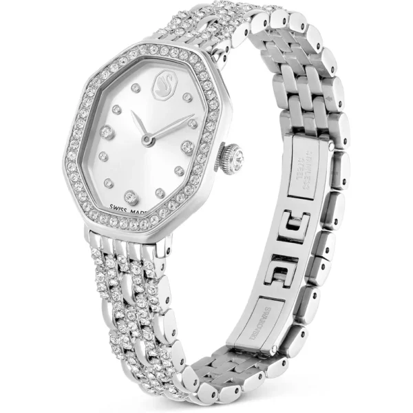 SWAROVSKI RELOJ DEXTERA OCTAGON PARA MUJER | SILVER TONE