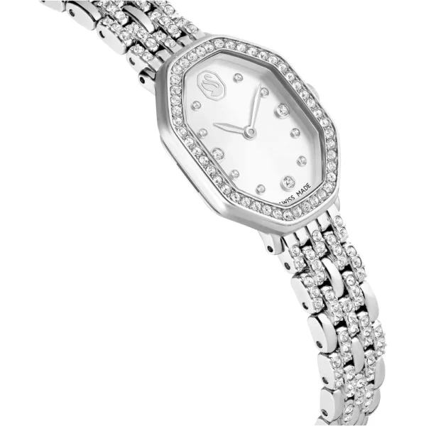 SWAROVSKI RELOJ DEXTERA OCTAGON PARA MUJER | SILVER TONE