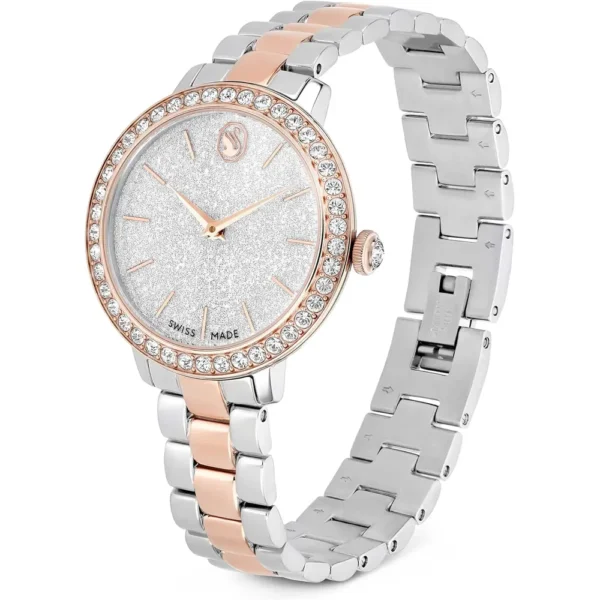 SWAROVSKI RELOJ MATRIX 3-LINK PARA MUJER | ROSE-GOLD TONE FINISH