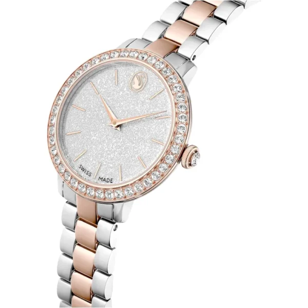 SWAROVSKI RELOJ MATRIX 3-LINK PARA MUJER | ROSE-GOLD TONE FINISH