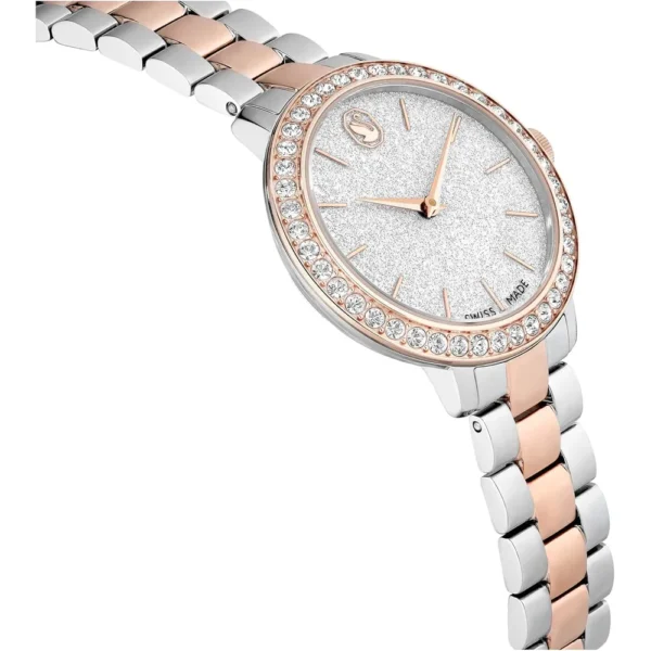 SWAROVSKI RELOJ MATRIX 3-LINK PARA MUJER | ROSE-GOLD TONE FINISH