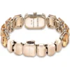 SWAROVSKI RELOJ OCTAGON PARA MUJER | BROWN / CHAMPAGNE GOLD-TONE