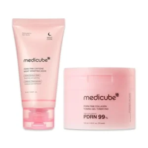 SET MEDICUBE PINK PDRN DAY & NIGHT CARE 2 PZS