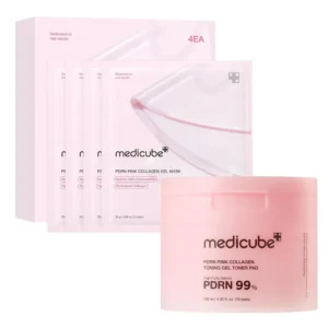SET MEDICUBE PINK PDRN GEL DAY & NIGHT 5 PZS