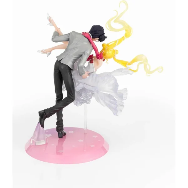 FIGURA USAGI Y TUXEDO MASK SAILOR MOON TAMASHII NATIONS