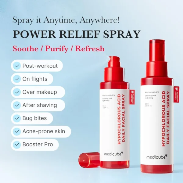 SET MEDICUBE SWIPE & SPRAY RED 2 PZS