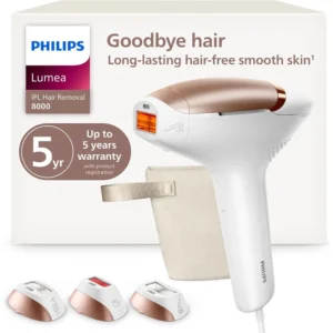 DEPILADORA IPL PHILIPS LUMEA SERIES 8000 BRI937/03