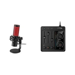 b0fft4b8rc_0_webp.webp MICRÓFONO HYPERX QUADCAST 2 + AUDIO MIXER (SET) | NEGRO/ROJO
