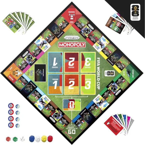 MONOPOLY PANINI PRIZM FIFA WORLD CUP 2026
